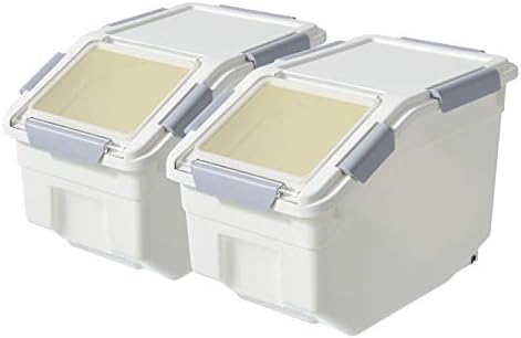 CITY BABY 2-Pack Flour Storage Containers, 13LB