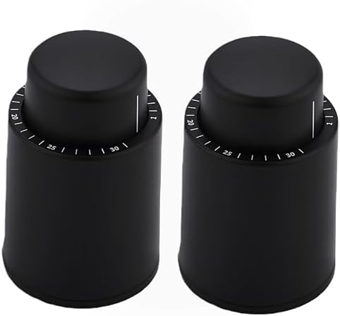 2 Pack Wine Stoppers,Reusable Wine Bottle Stoppers,Vacuum Wine