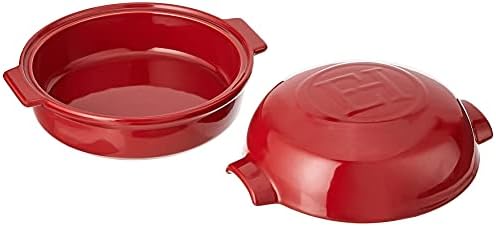 Emile Henry 0.6 Qt. Cheese Baker, Burgundy