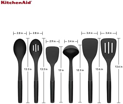 KitchenAid Universal Tool Set, 6 Piece, Black
