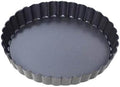 Cake Tart and Pizza Pans Set, 6/8/10 Inch Non-Stick Carbon Steel