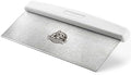 Bakerdale Bench Dough Scraper, 10-inch Stainless Steel Blade