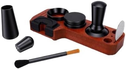 Zerodis 51mm Tamper Set, SpringLoaded Consistent Pressure, 7-Piece