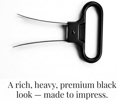 Sommelier Ah-So Wine Opener with Corkscrew & Gift Wine Disc