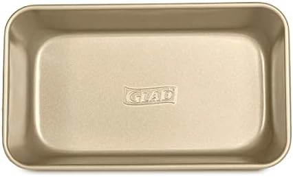 Glad Loaf Baking Pan Nonstick - Heavy Duty Metal Bakeware for Bread