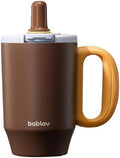 BABLOV Coffee Tumbler with Straw 23oz Insulated Travel Coffee Mugs
