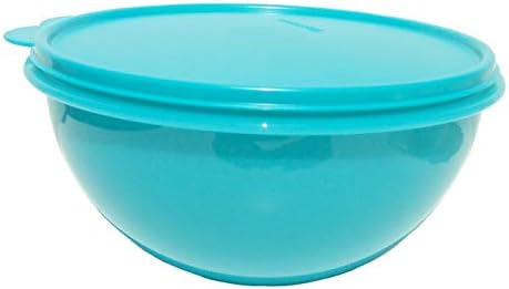 Tupperware Wonderlier Nesting Bowl 8 Cup Tropical Water Blue