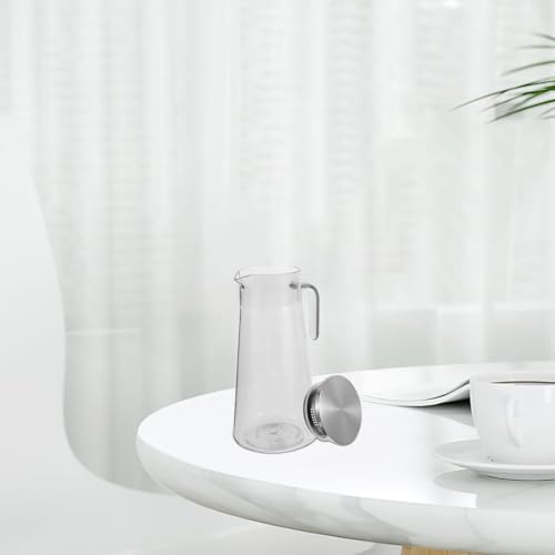 1.5l Acrylic Cold Water Dispenser Pitcher with Lid and Handle