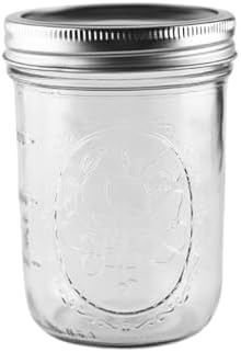 Ball 16 oz Wide Mouth Glass Mason Jars, 6 Pack