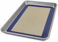USA Pan Nonstick Jelly Roll Pan and Silicone Baking Mat Set