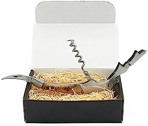 The Wine Chic Premium Professional Corkscrew Wine Opener with Elegant