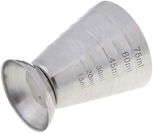 2 Pack Measure Cup,Stainless Steel Bar Cocktail Jigger Shaker