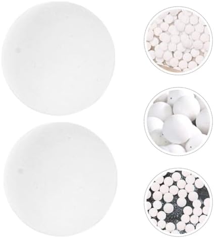 ULTECHNOVO Reusable Ceramic Pie Baking Beans, 800g White Clay Bottle