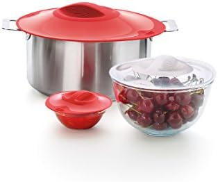 Lekue Suction Lid, 12.6"/32cm, Clear