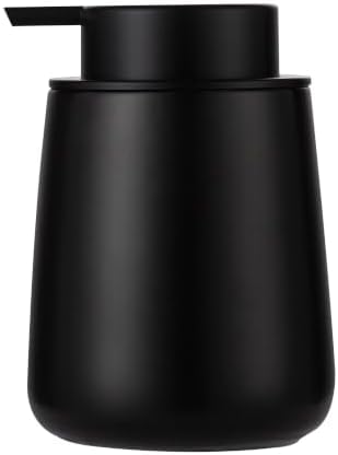 Enra Black Soap Dispenser, Ceramic