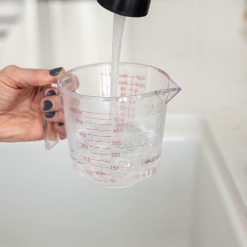 Better Houseware 3 Cup Measuring Cup, Clear Plastic Cup for Cooking