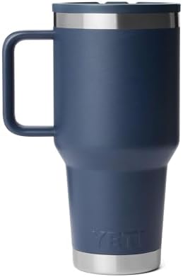 YETI Rambler 30 oz Travel Mug with Flip Straw Lid – Stainless Steel