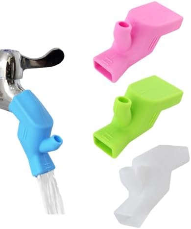 4 Pieces Faucet Water Tap Extenders,Kitchen Sink Faucet