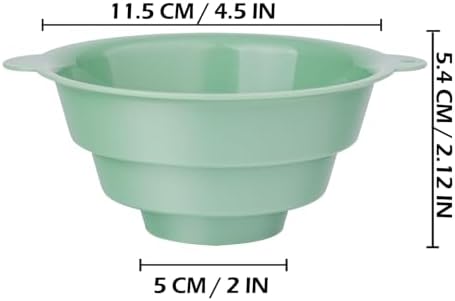 New Talent 3pcs Wide Mouth Canning Funnels for Filling Bottles and