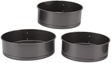 3 - Piece Round Springform Pan Set, Non - Stick Cheesecake Pan Set
