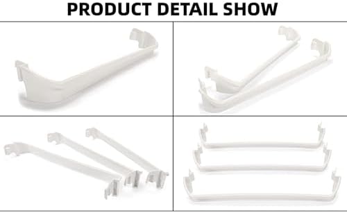 Kojem 2 x 240534901 & 1 x 240534701(Middle) Refrigerator Door Shelf