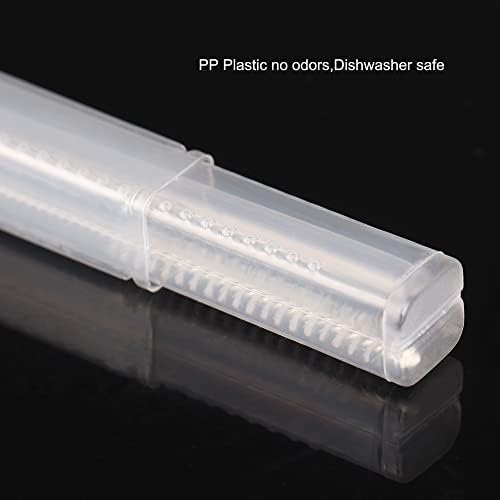 Dakoufish Plastic Straw Carrying Case,3 Packs Reusable Collapsible Box