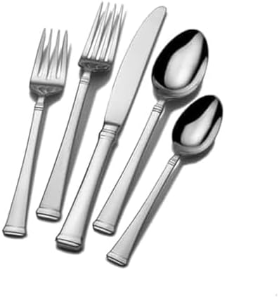 Mikasa, Harmony Flatware Service for 4, 20 Piece Set, 18/10 Stainless