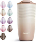 TOURIT 16 oz Insulated Travel Coffee Mug Stainless Steel Tumbler