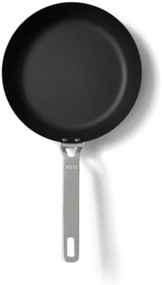 YETI Carbon Steel Skillet 10" - Pre-Seasoned Nonstick, Rust-Resistant