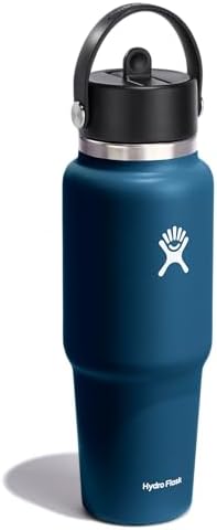 Hydro Flask Travel Water Bottle - Insulated Stainless Steel - Wide