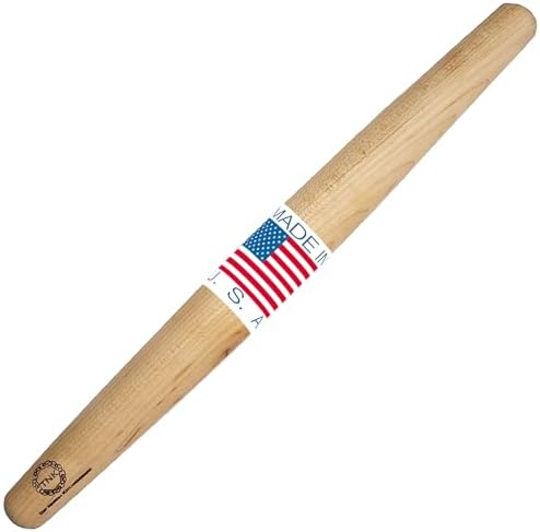 Top Notch Kitchenware | Sugar Maple French Style Rolling Pin | Tapered
