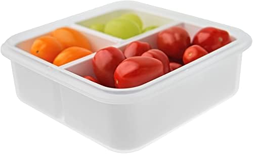 carrotez 3 Compartment Snack Container - 2.4 Cup (570ml)