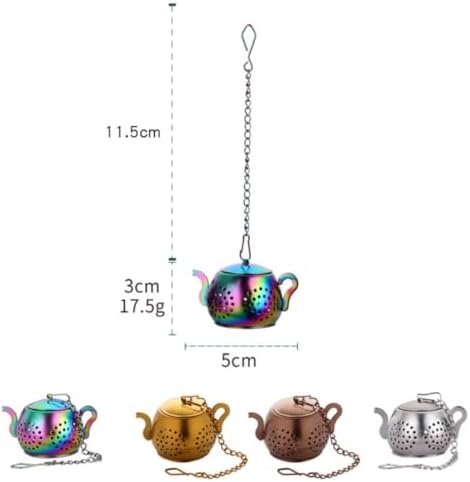 Loose Leaf Tea Infuser Ball Set of 4, Stainless Steel Tea Strainer