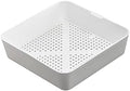 8.5-Inch Square Floor Sink Drain Cover, Plastic Drain Basket