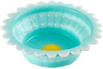 Charles Viancin 11 Inch Daisy Collapsible Colander/Silicone Strainer