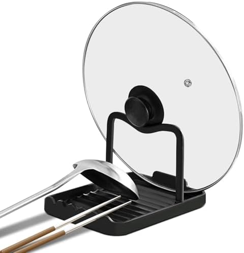 Ysks'hf spoon holder and pot lid holder,stainless steel,Kitchen