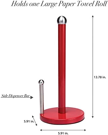 Kitchen Details Red Paper Towel Holder
