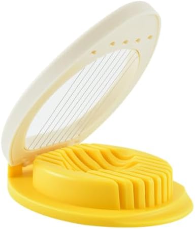 Plastic Egg Slicer for Even Slices, Kitchen Tool for Breakfast Prep