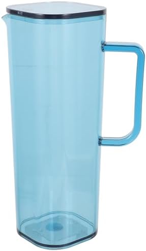 Ml Acrylic Water Pitcher with Lid, Spill-control Spout for Drinks