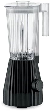 Alessi Plissé Blender, 700W, Black