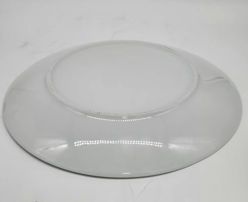 14" White Porcelain Serving Platters Plate, Set of 2