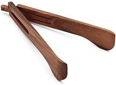 Ironwood Gourmet Spring Salad Tongs, 2.25 x 2.25 x 12 inches