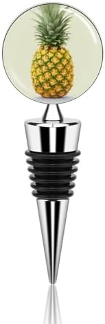 Fresh Pineapple Wine Stopper Vacuum Alloy Wine Bottle Stopper Reusable