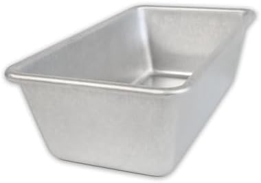 USA Pan Bare Bakeware Traditional Aluminized Steel Uncoated Small Loaf