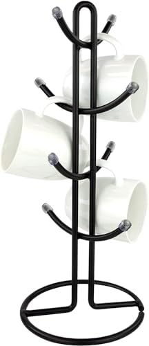 FitWell Mugs Holder, Mug Tree, Coffee Mug Holder, Coffee Mug Tree, Mug