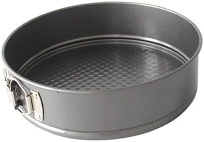 Round Detachable Cheesecake Mold Metallic Carbon Steel Leakproof