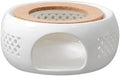 Bamboo's Grocery LoKii Ceramic Teapot Warmer with Cork Cushion, Teapot