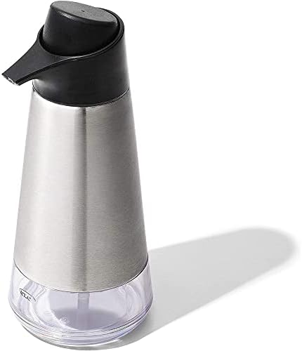 OXO Good Grips Stainless Steel Easy Press Soap Dispenser