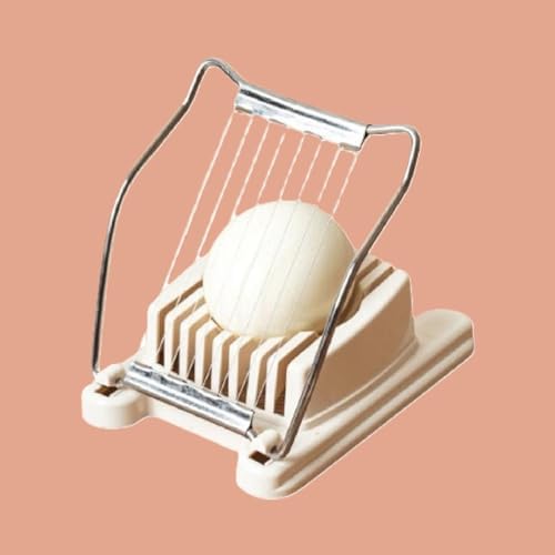 Japanese Egg Slicer Stainless Steel Wire Cutter – Hard-Boiled Egg