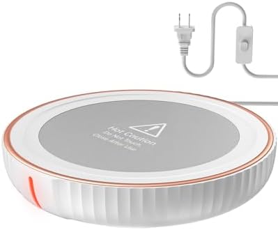 HouseGem Large Candle Warmer Plate - Coffee Cup Mug Warmer for Desk